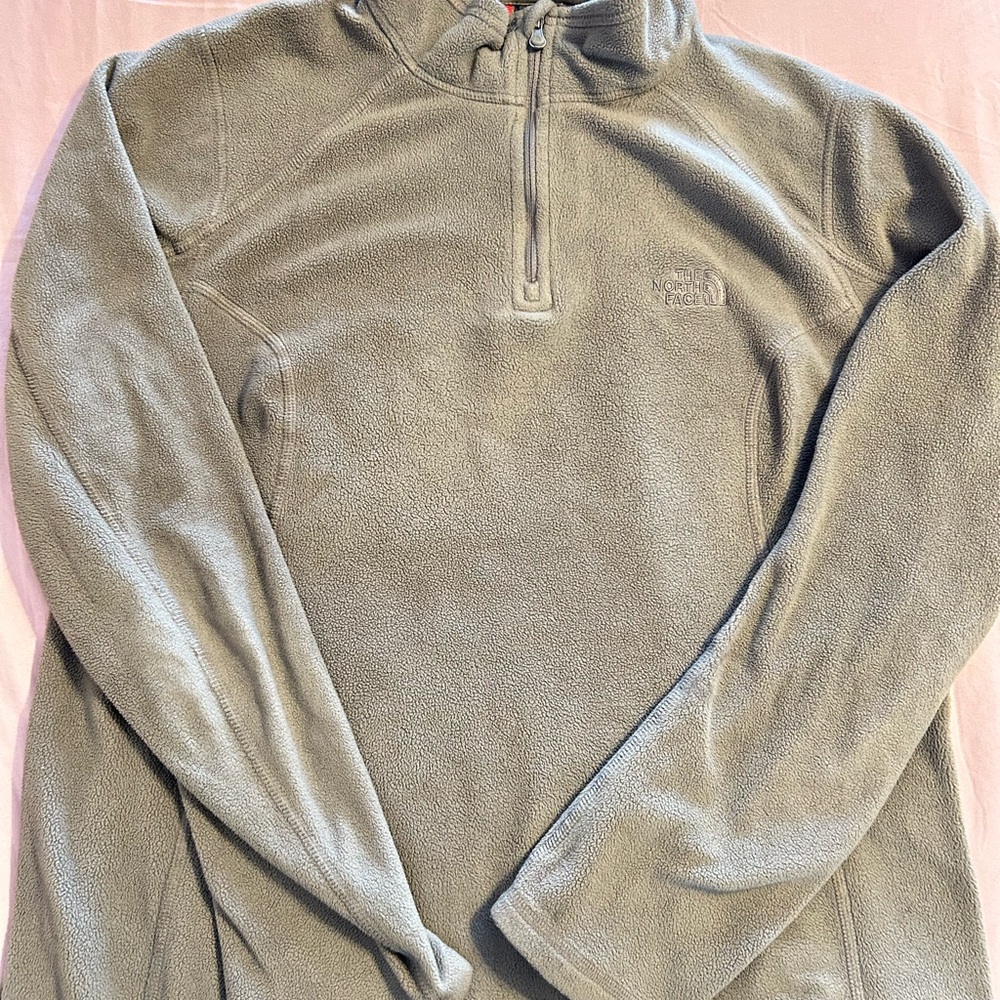 The North Face Taupe Fleece Jacket
